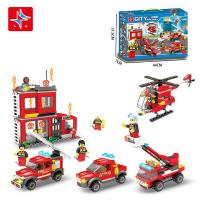 Конструктор City LX.A342 "Пожарная часть"