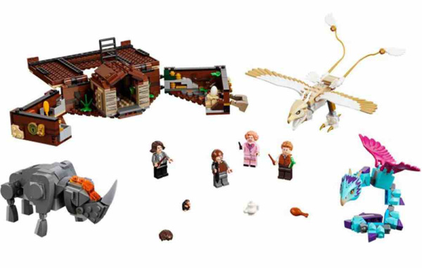 Конструктор LELE 39148 Harry Potter Чемодан Ньюта Саламандера