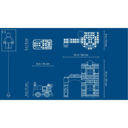 Конструктор Lego 10903 Duplo Пожарное депо