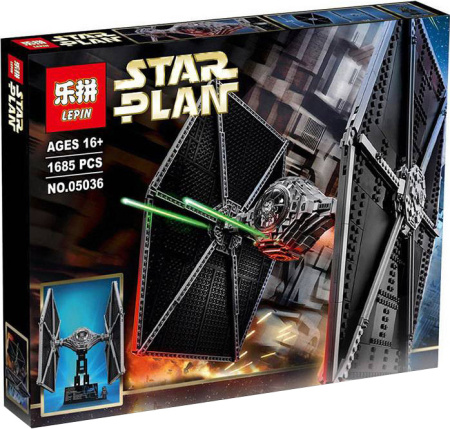 Конструктор Lele 35007  Истребитель TIE