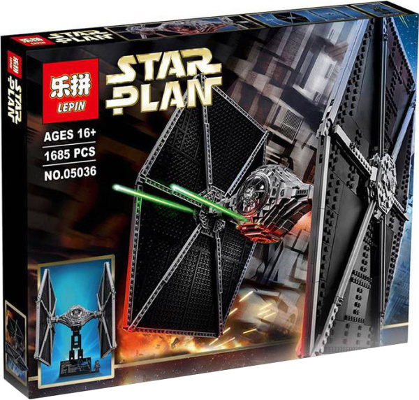 Конструктор Lele 35007  Истребитель TIE