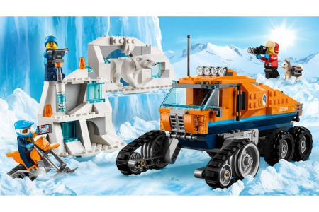 Конструктор Lepin 02110 Арктический грузовик ледовой разведки