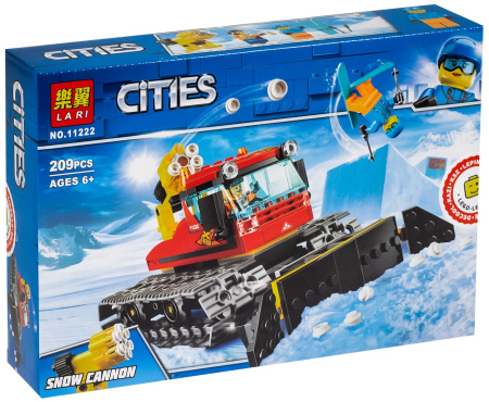 Конструктор Lari 11222 Снегоуборочная машина