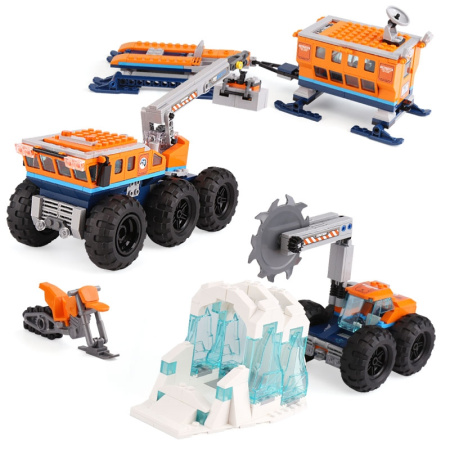 Конструктор LELE 28020 Передвижная арктическая база