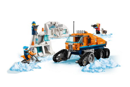 Конструктор Lepin 02110 Арктический грузовик ледовой разведки