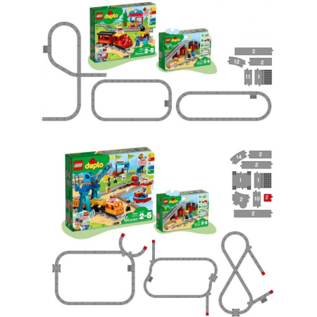 Конструктор Lego 10872 Duplo Железнодорожный мост