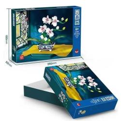 Конструктор Zhe Gao 00388 Orchid Bonsai - Орхидея