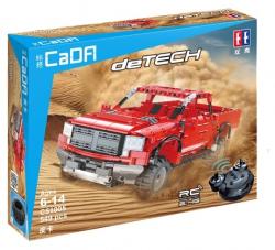 Конструктор CaDa C51005W Красный Пикап на радиоуправлении