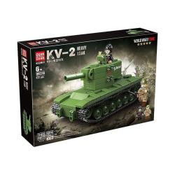 Конструктор 100248 Quanguan - Советский танк КВ-2