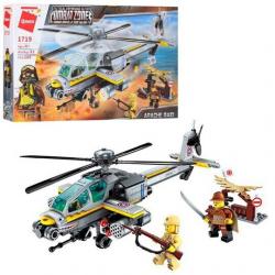 Конструктор Brick 1719 - Военный вертолет