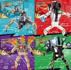 Конструктор 98490 4 в 1 - Скибиди туалет Skibidi