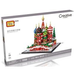 Конструктор Loz 1021 - Собор Василия Блаженного