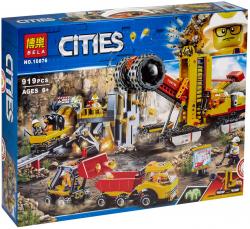 Конструктор Bela 10876 Площадка для горнодобывающих работ