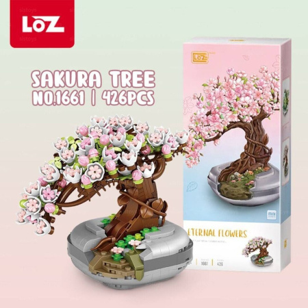 Конструктор Loz 1661 - Цветущая сакура