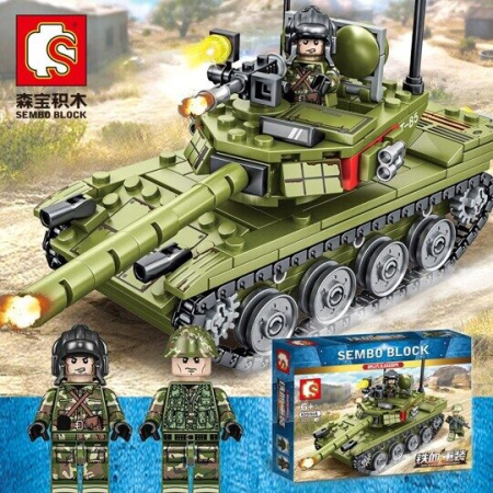 Конструктор Sembo 105514 - Основной боевой танк Type 85