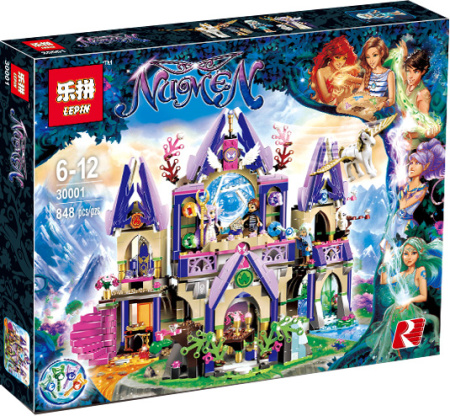 Конструктор Lepin 30001 Небесный замок Скайры