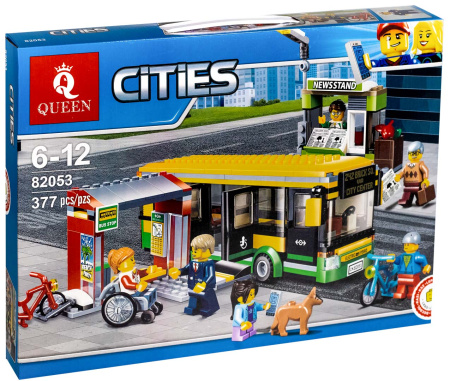 Конструктор Queen 82053 Автобусная остановка