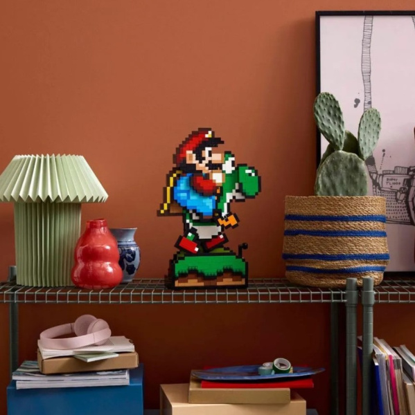 Конструктор 10104 Мир Супер Марио: Марио и Йоши