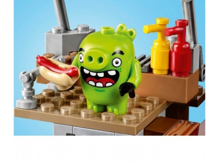 Конструктор BELA 10508 Разгром Свинограда ANGRY BIRDS