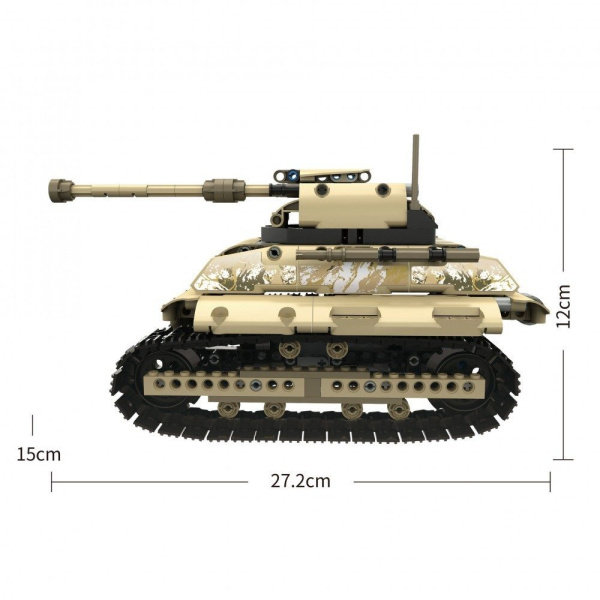 Конструктор Mould King 13011 Бронированный Танк
