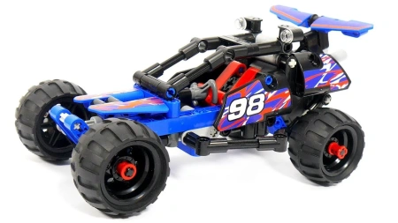 Конструктор Decool 3411 Гоночная машина Внедорожник