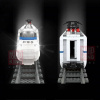Конструктор Mould King 12002 Поезд CRH2 высокоскоростной пассажирский