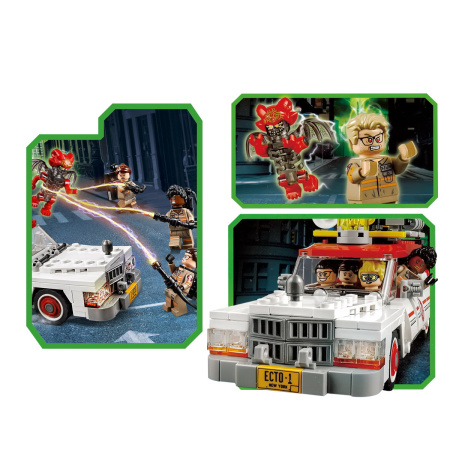Конструктор Lepin 16032 Охотники за привидениями: Экто-1 и Экто-2