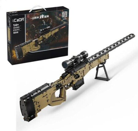 Конструктор C81053 Снайперская винтовка AWM 