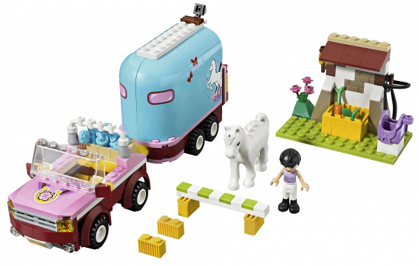 Конструктор Bela 10161 "Эмма и трейлер для её лошадки"