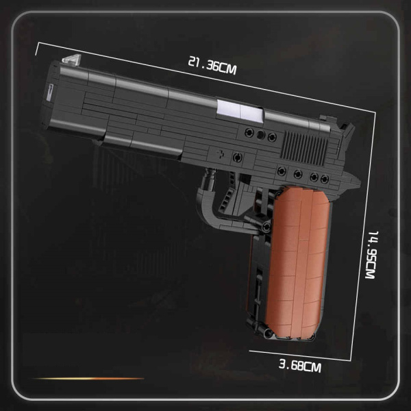 Конструктор CaDA 81012 Самозарядный пистолет M1911