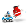Конструктор Lego 10957 Duplo Пожарный вертолет и полицейский автомобиль