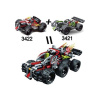 Конструктор Decool 3421 Зеленый гоночный автомобиль