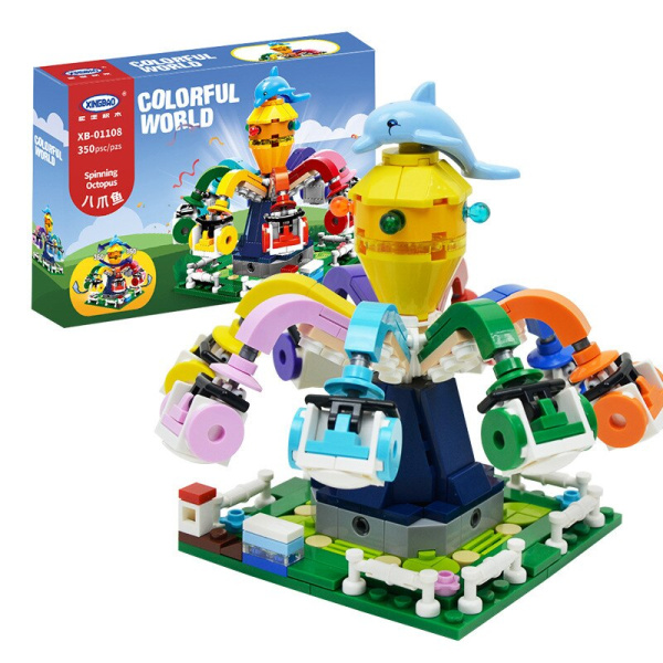 Конструктор XingBao xb-01108 Парк развлечений: Карусель Осьминог