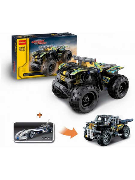 Конструктор Decool 3416 Квадроцикл