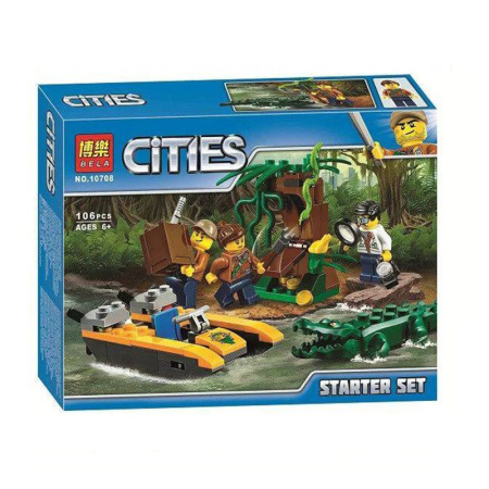 Конструктор Bela 10708 Джунгли для начинающих