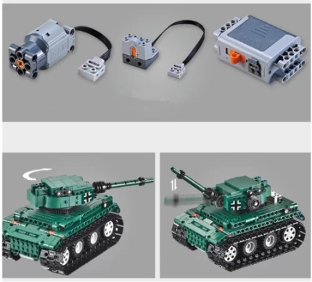 Конструктор CaDa C51018W  «Танк Tiger 1» на радиоуправлении 
