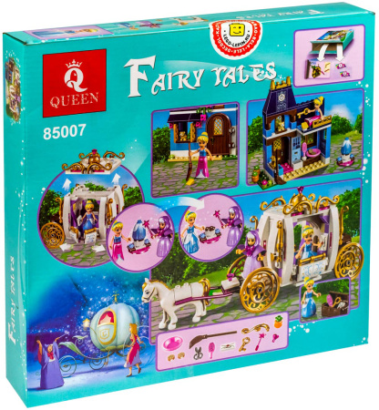 Конструктор Queen 85007 Сказочный вечер Золушки
