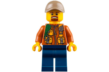 Конструктор Lepin 02080 Грузовой вертолёт исследователей джунглей