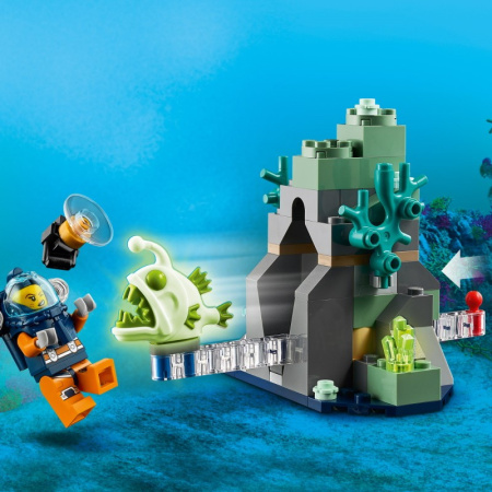 Конструктор Lego 60264 Океан: исследовательская подводная лодка