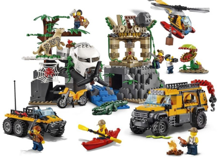 Конструктор База исследователей джунглей King 6098