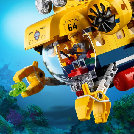 Конструктор Lego 60264 Океан: исследовательская подводная лодка