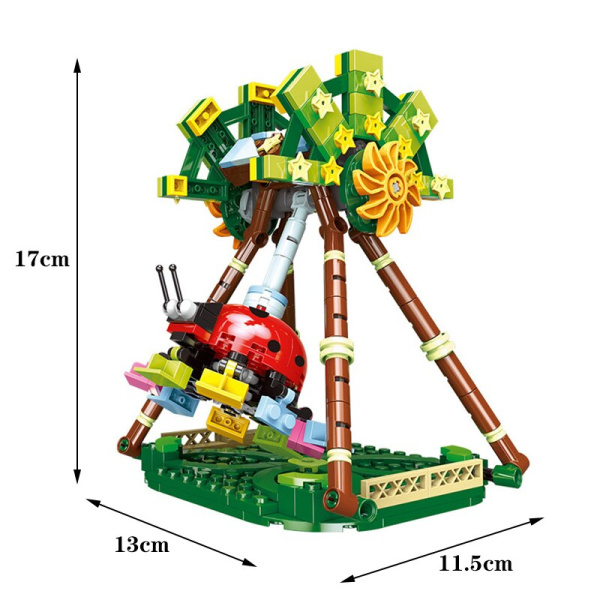 Конструктор XingBao xb-01114 Карусель Божья коровка