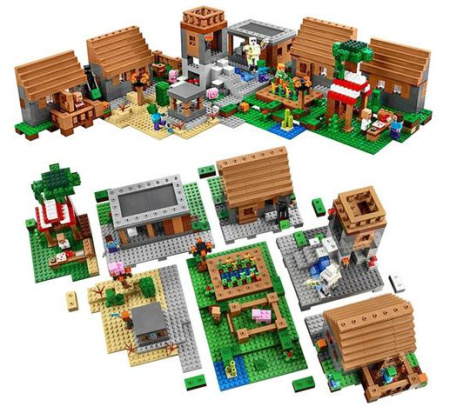 Конструктор Bela 10531 Деревня