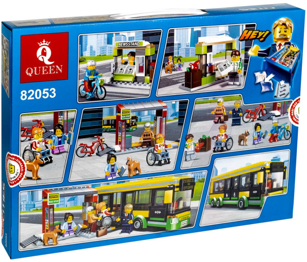Конструктор Queen 82053 Автобусная остановка