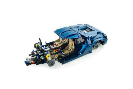 Конструктор Bugatti Chiron — Бугатти Шерон синий King 7802