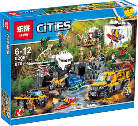 Конструктор Lepin 02061 База исследователей джунглей