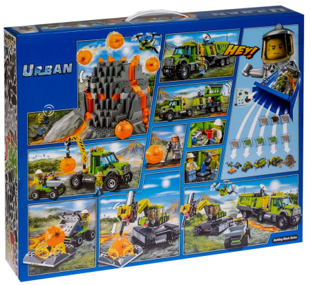 Конструктор Bela 10641 База исследователей вулканов