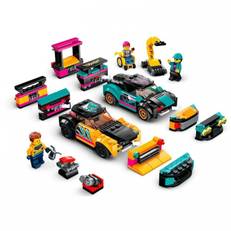 Конструктор King 8016 - Автомобильная мастерская