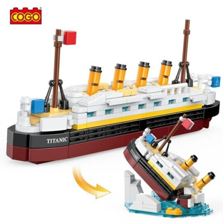 Конструктор 2111 COGO - Титаник (20,5 см)