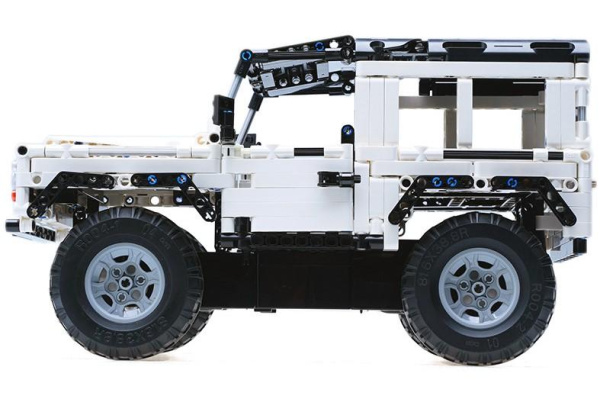 Конструктор CaDa C51004W Белый джип Land Rover на радиоуправлении